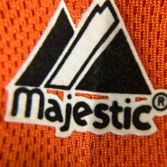 Orange Baltimore Orioles baseball jersey (away) - Large - Majestic, MLB, Y2K - Picture 6 of 11